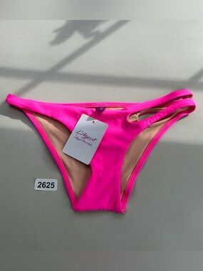 L’ Agent Provocateur Agata Pink Bikini Bottom Small New